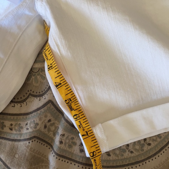 NWT Paige White Denim Shorts - Picture 7 of 7